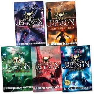 Percy Jackson Pack, 5 books,