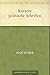 Kürzere politische Schriften (German Edition)