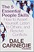 5 essential people skills, the: how to assert yourself, listen to others, and resolve conflicts by Carnegie Dale (2012-05-04)