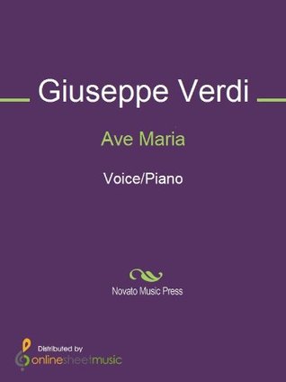 Ave Maria Sheet Music (Italian Edition)