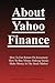 About Yahoo Finance