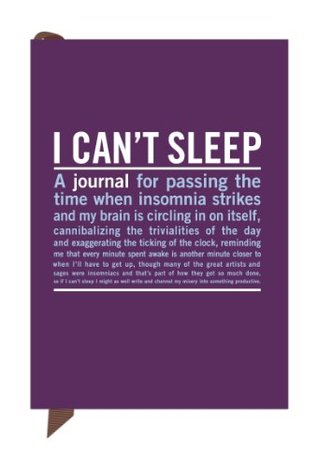 Knock Knock Mini Inner-Truth Journal, I Can't Sleep, 4 x 5.75 Inches (50077) (Mini IT)
