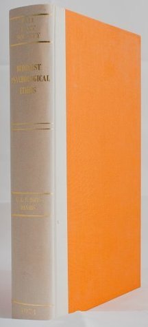 A Buddhist Manual of Psychological Ethics of the Fourth Century B.C. (Nook)