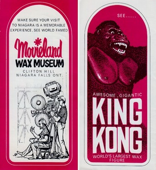 Movieland Wax Museum Brochure -  Niagara Falls Canada, circa 1973