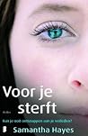 Voor je sterft