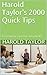 Harold Taylor's 2000 Quick Tips: for managing your time and your life