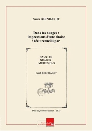 Dans les nuages: Impressions d'une chaise (Paperback)