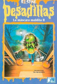 Portada de La máscara maldita II, de R.L. Stine