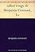 cahier rouge de Benjamin Constant, Le (French Edition)