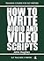 How To Write Audio And Vide...
