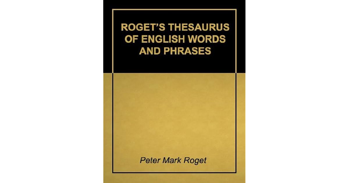 Roget's Thesaurus of English Words and Phrases Super 2011 Edition by
