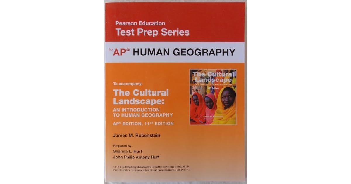 Pearson Education Test Prep Series AP Human Geography by James M