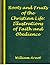 Roots and Fruits of the Christian Life by William Arnot