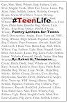 #TeenLife: Poetry...