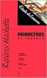 "Rhinocéros" de Ionesco - étude de l'oeuvre