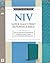 NIV, Super Giant Print Reference Bible, Giant Print, Leathersoft, Turquoise, Red Letter Edition