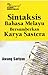 Sintaksis Bahasa Melayu Bersumberkan Karya Sastera by Awang Sariyan
