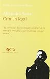 Crimen legal Crimen legal