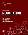 Essentials of Negotiation by Roy J. Lewicki