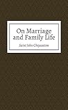 Book cover for On Marriage and Family Life