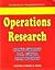 Operations Research,Swarup