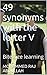 49 synonyms with the letter V: Bite size learning (literacy series Book 1)