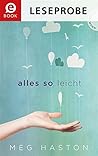 Alles so leicht (Leseprobe) (German Edition)
