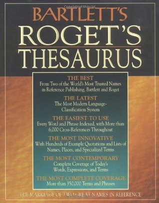 Bartlett's Roget's Thesaurus (Hardcover)