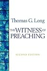 The Witness of Preaching Book cover for The Witness of Preaching