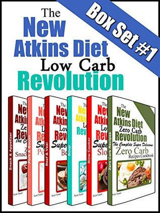 The New Atkins Diet Low Carb Revolution: Super Delicious Cookbook Collection Box Set #1 (Kindle Edition)