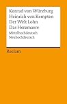 Der Welt Lohn Das Herzmaere