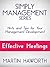 Simply Management Series - Effective Meetings by Martin C. Haworth