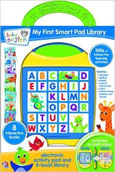 Baby Einstein My First Smart Pad Library: Electronic Activity Pad and 8-Book Library