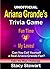 Unofficial Ariana Grande`s Trivia Game: Fun Time for My Loves!