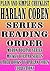 HARLAN COBEN: SERIES READING ORDER: PLAIN AND SIMPLE CHECKLIST [MYRON BOLITAR SERIES, MICKEY BOLITAR SERIES]