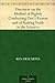 Discourse on the Method of Rightly Conducting One's Reason and of Seeking Truth in the Sciences