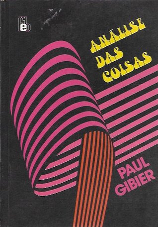 Análise das Coisas (Paperback)
