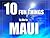 TEN FUN THINGS TO DO IN MAUI by Mini Guide LLC