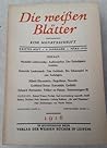 Die weißen Blätter: eine Monatsschrift, 3. Jahrg., Heft 3, Marz 1916