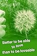 Image for Better to be able to love than to be loveable