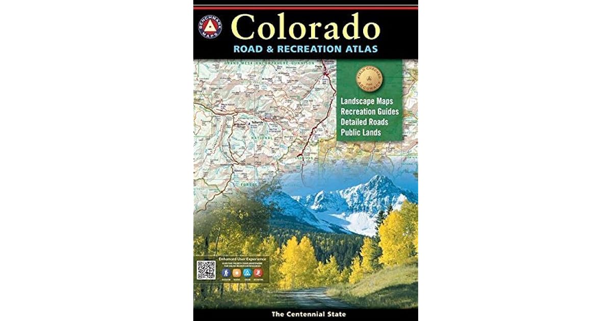 Colorado Road And Recreation Atlas Colorado Benchmark Road & Recreation Atlas By Benchmark Maps