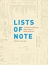 Lists of Note: An...