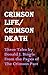 Crimson Life/Crimson Death:...