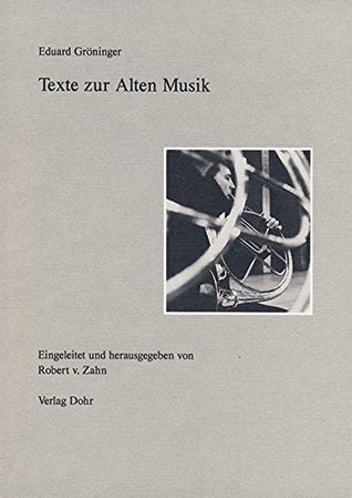 Texte zur Alten Musik (Paperback)