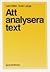 Att analysera text - Stilanalys med exempel