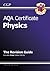AQA Certificate Physics Revision Guide (with Online Edition) (A*-G Course)