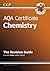 AQA Certificate Chemistry Revision Guide (with Online Edition) (A*-G Course)