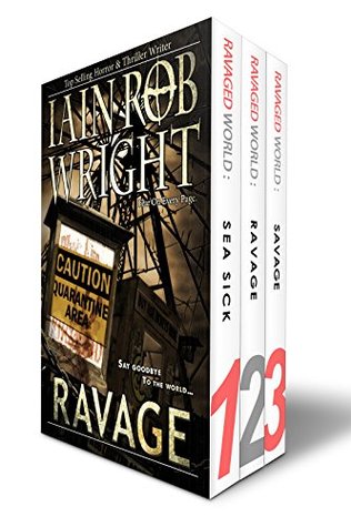 Ravaged World Saga 5 Horror Novels By Iain Rob Wright