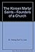The Korean Martyr Saints - Founders of a Church