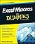 Excel Macros For Dummies